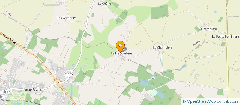 localisation de l'entreprise PACAUD à PORNIC