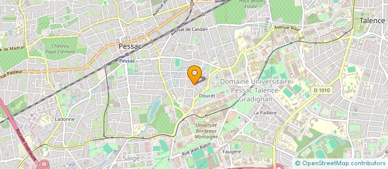 localisation de l'entreprise PACAUD FAMILY  PESSAC