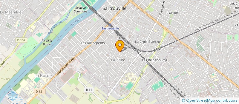 localisation de l'entreprise PACAVI à SARTROUVILLE