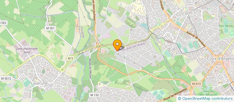 localisation de l'entreprise PACCA à SAINT-JEAN-DE-VEDAS