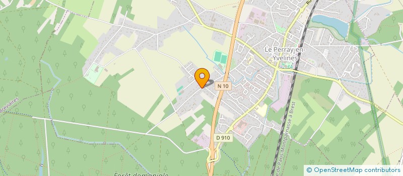 localisation de l'entreprise PACCLIM78  LE PERRAY-EN-YVELINES