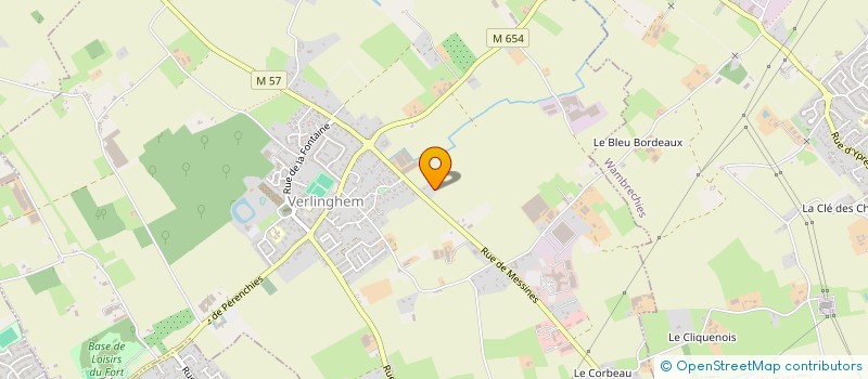 localisation de l'entreprise PACCOM TOIT  VERLINGHEM