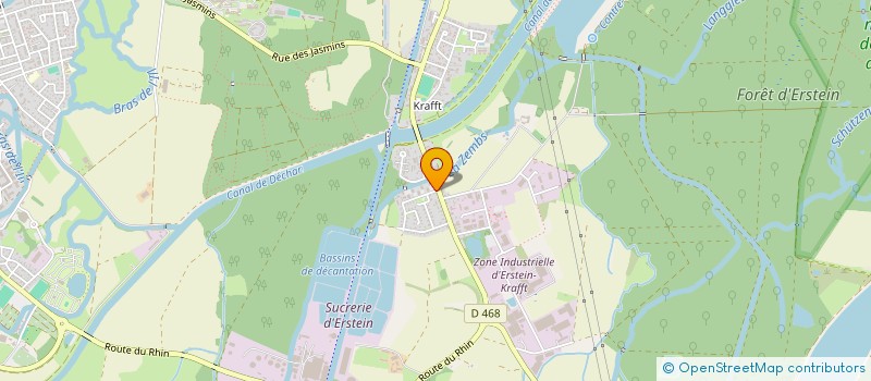 localisation de l'entreprise PACCS ENERGIES  ERSTEIN