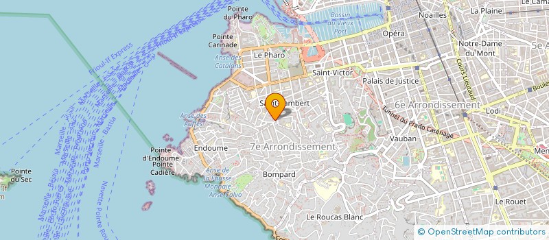 localisation de l'entreprise PACE 7 à MARSEILLE