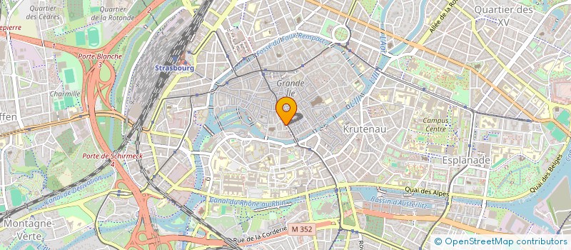 localisation de l'entreprise PACE à STRASBOURG