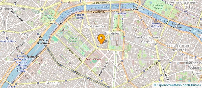 localisation de l'entreprise PACE CHAUSSURES à PARIS