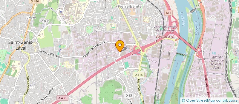 localisation de l'entreprise PACE CONCEPT à IRIGNY