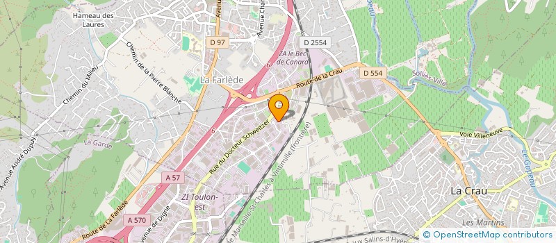 localisation de l'entreprise PACECORENOV à LA FARLEDE