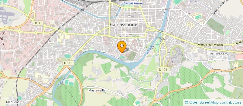 localisation de l'entreprise PACEM à CARCASSONNE