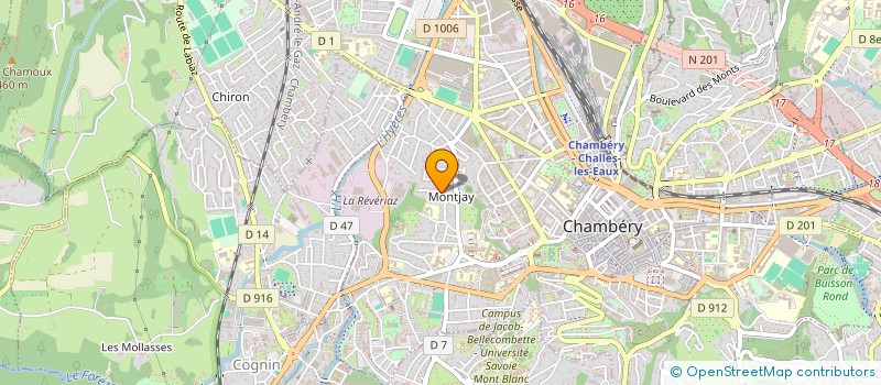 localisation de l'entreprise PACEM  CHAMBERY