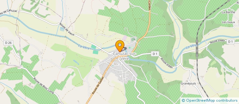 localisation de l'entreprise PACEMA à CAHUZAC-SUR-VERE