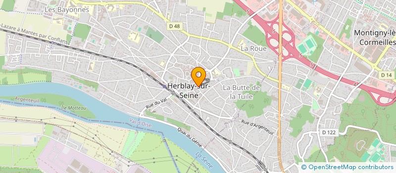 localisation de l'entreprise PACEMAKER RECORDS à HERBLAY-SUR-SEINE
