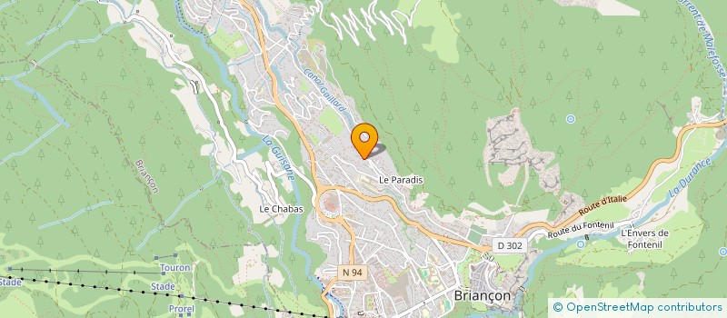 localisation de l'entreprise PACEMO DEVELOPPEMENT  BRIANCON