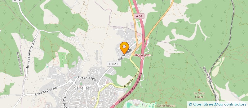 localisation de l'entreprise PACHA 1  VENELLES