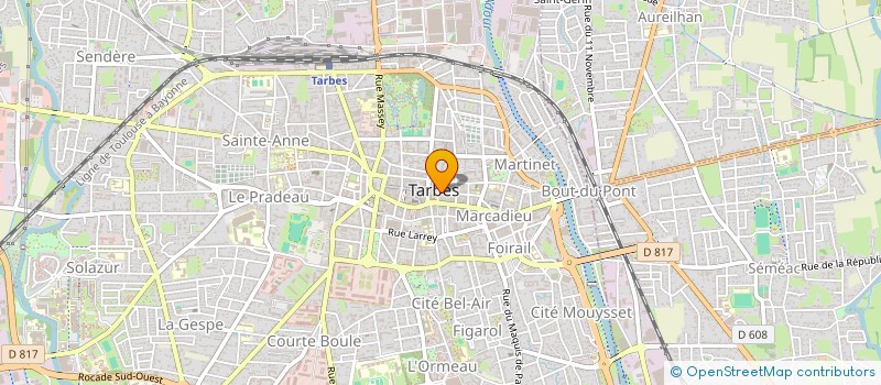 localisation de l'entreprise PACHA à TARBES