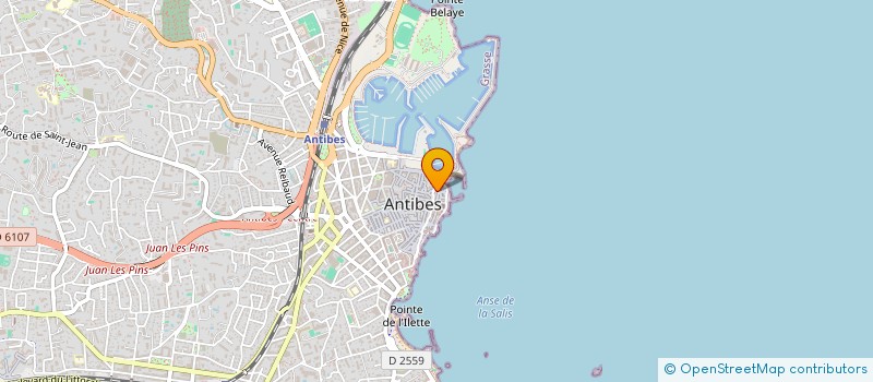 localisation de l'entreprise PACHA à ANTIBES