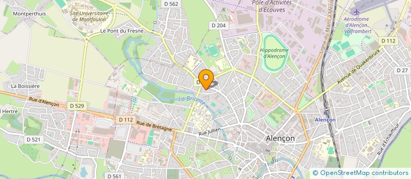 localisation de l'entreprise PACHA  ALENCON