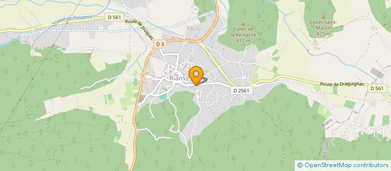 localisation de l'entreprise PACHA  RIANS