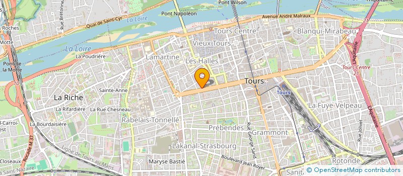 localisation de l'entreprise PACHA  TOURS