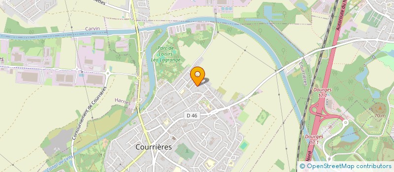 localisation de l'entreprise PACHA  COURRIERES