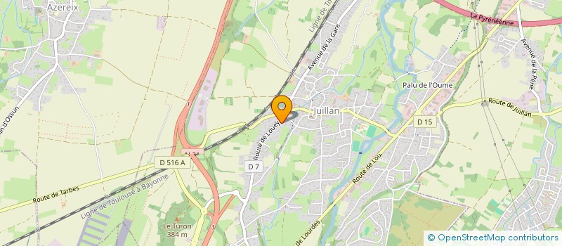 localisation de l'entreprise PACHA  JUILLAN