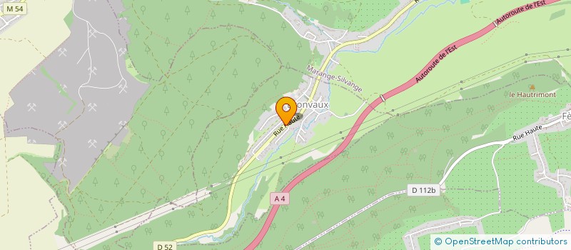 localisation de l'entreprise PACHA  BRONVAUX