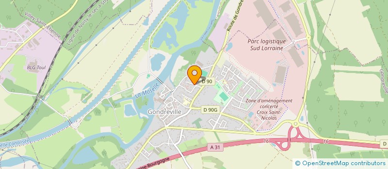 localisation de l'entreprise PACHA  GONDREVILLE