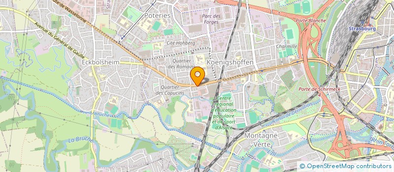 localisation de l'entreprise PACHA AND CO à STRASBOURG
