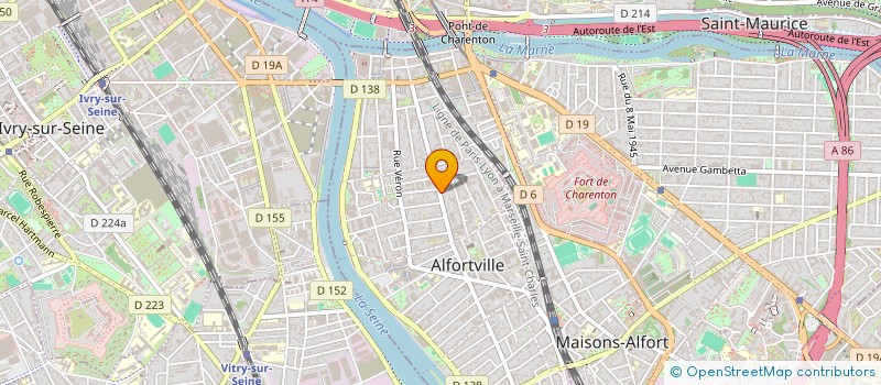 localisation de l'entreprise PACHA CASA à ALFORTVILLE