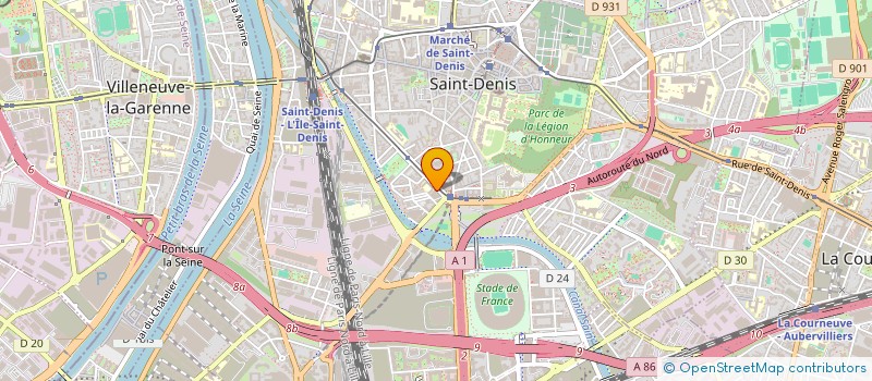 localisation de l'entreprise PACHA CONFORT à SAINT-DENIS