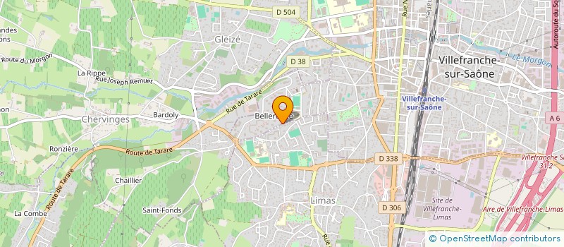 localisation de l'entreprise PACHA FOOD à VILLEFRANCHE-SUR-SAONE
