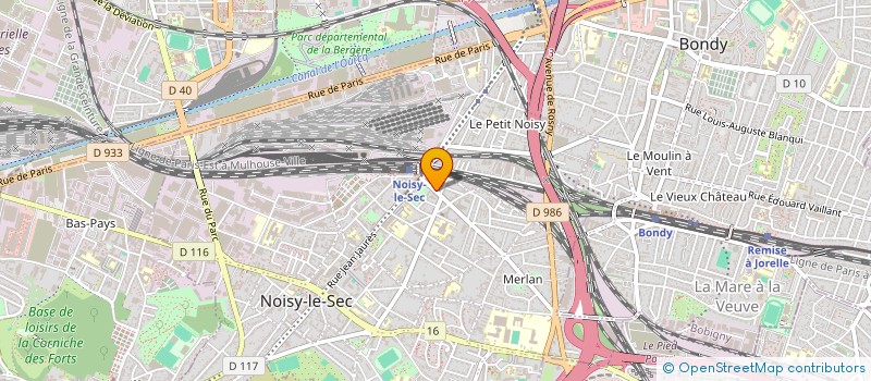 localisation de l'entreprise PACHA GRILL 93 à NOISY-LE-SEC
