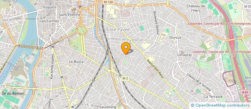 localisation de l'entreprise PACHA HOLDING  TOULOUSE