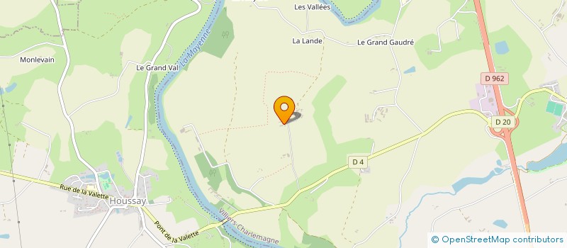 localisation de l'entreprise PACHA KAMAQ  VILLIERS-CHARLEMAGNE