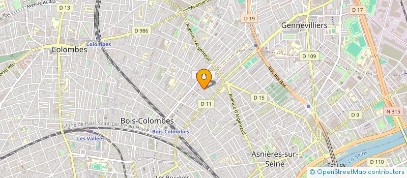 localisation de l'entreprise PACHA MAYO à BOIS-COLOMBES