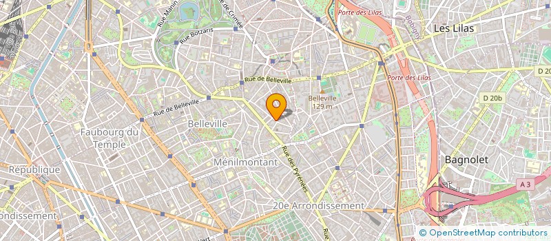 localisation de l'entreprise PACHA-MODE  PARIS