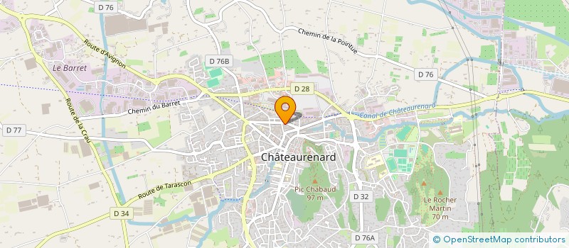 localisation de l'entreprise PACHA'S à CHATEAURENARD
