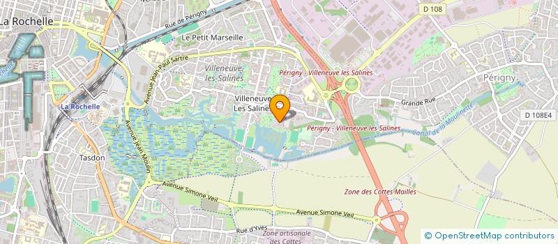 localisation de l'entreprise PACHA SERVICES à LA ROCHELLE