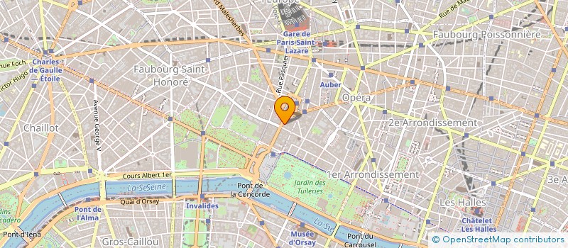 localisation de l'entreprise PACHA TOURS à PARIS