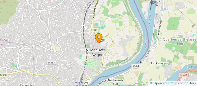 localisation de l'entreprise PACHAJU  VILLENEUVE-LES-AVIGNON
