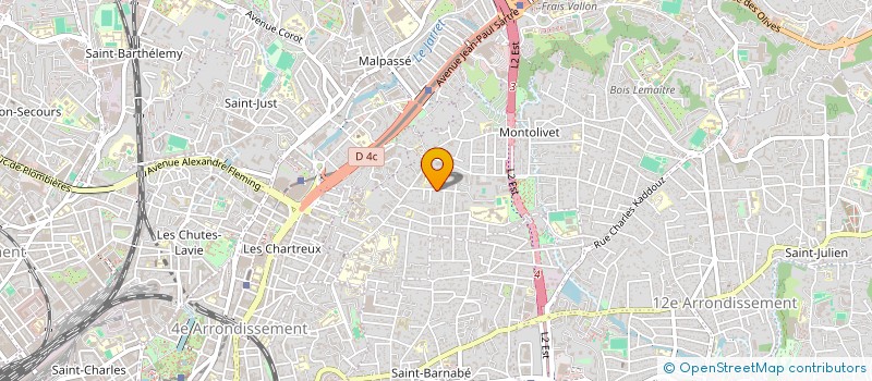 localisation de l'entreprise PACHAM à MARSEILLE