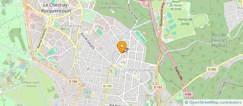 localisation de l'entreprise PACHAMA  VERSAILLES