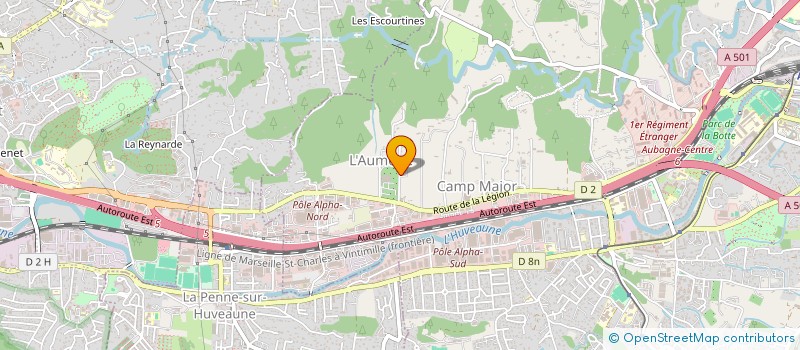 localisation de l'entreprise PACHAMAMA à AUBAGNE
