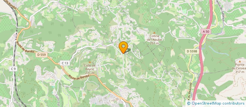 localisation de l'entreprise PACHAMAMA KANALOA  BANDOL