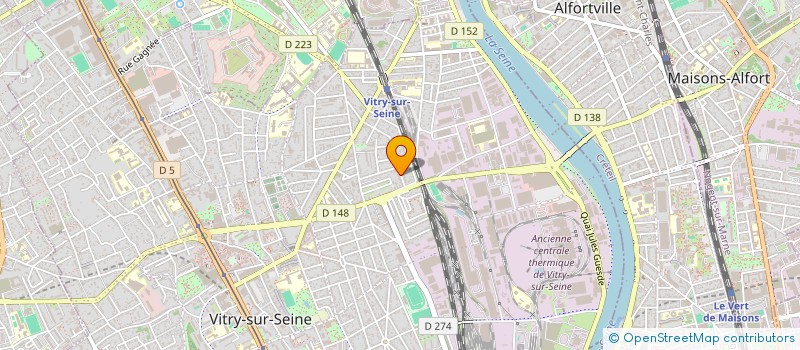 localisation de l'entreprise PACHAMANCA à VITRY-SUR-SEINE