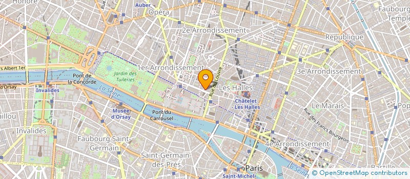 localisation de l'entreprise PACHAN à PARIS