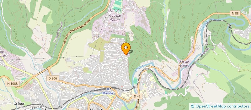 localisation de l'entreprise PACHANA HOLDING  MENDE