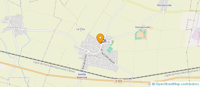 localisation de l'entreprise PACHAT à JOUY