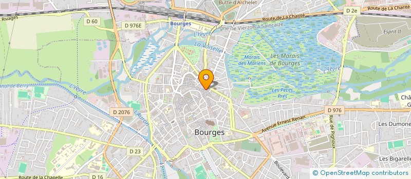 localisation de l'entreprise PACHAUD LE BOUFFETARD à BOURGES