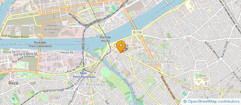 localisation de l'entreprise PACHECO à NANTES